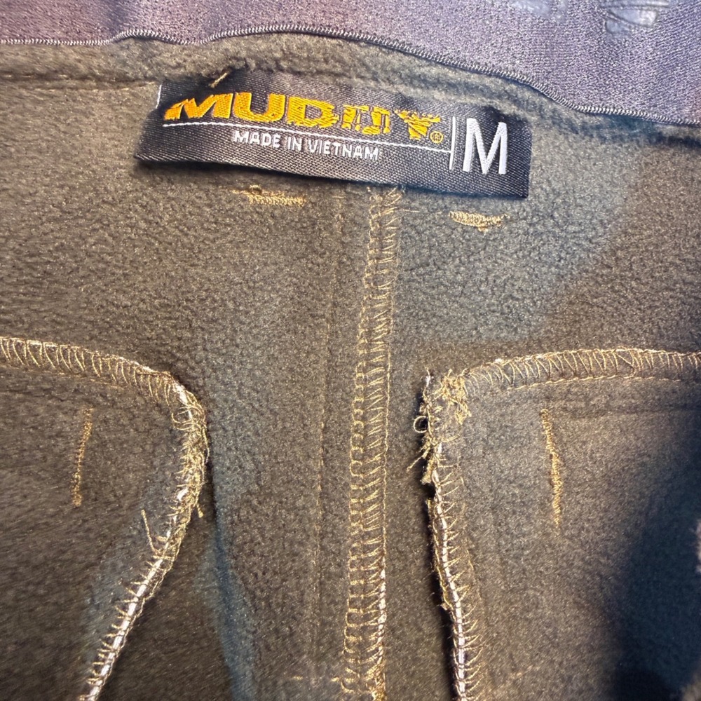 Muddy TRX Softshell Hunting Pants Mens M Mossy Oak Bottomland NWT Zipper Flaw - Picture 6 of 14